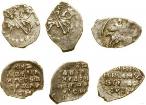 Rosja, zestaw: 3 x kopiejka, 1533-1584, Nowogród