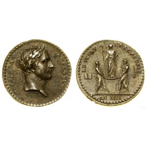 France, commemorative token, 1805
