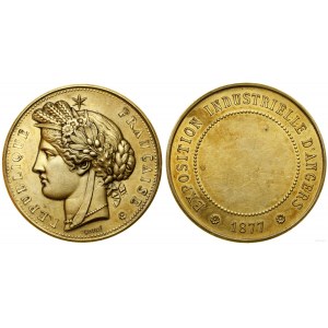 France, médaille de récompense, 1877