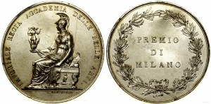 Italia, medaglia premio dell'Accademia di Belle Arti di Milano - COPIA