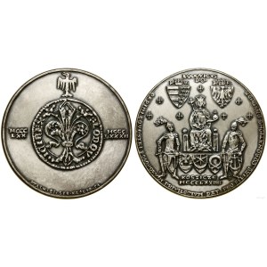 Polsko, medaile z královské série PTAiN - Ludwik Węgierski, 1983, Varšava