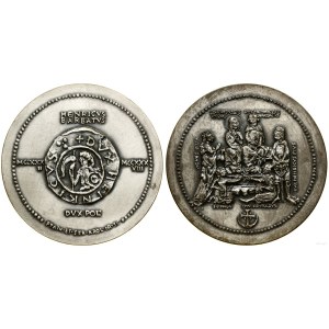 Polska, medal z serii królewskiej PTAiN - Henryk Brodaty, 1985, Warszawa