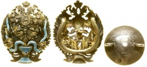 Rosja, odznaka lekarza - miniatura, od 1897