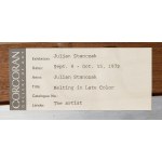 Julian Stańczak (1928 Borownica - 2017 Seven Hills, Ohio), Melting in Late Color, 1972