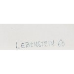 Jan Lebenstein (1930 Brest Litovsk - 1999 Krakov), Osová figúra, 1960