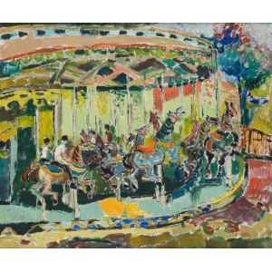 Judyta Sobel (1924 Lviv - 2012 New York), Carousel