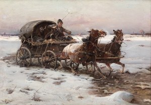 Jan Konarski (1850-1918)	Wóz