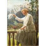 Antoni Kozakiewicz (1841 Kraków - 1929 tamże)	Pożegnanie, 1903 r.