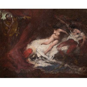 Włodzimierz Tetmajer (1862 Harklowa - 1923 Kraków) Busted lovers