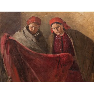 Wincenty Wodzinowski (1866 Igołomnia k. Miechowa - 1940 Kraków)	Dwie kobiety, 1896 r.