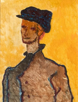 Stanisław Eleszkiewicz (1900 Czutowo k. Połtawy - 1963 Paryż)	Mężczyzna z rudymi włosami
