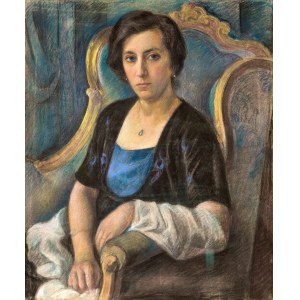 Maurycy Mędrzycki (1890 Łódź - 1951 Paul de Vance)	Portret kobiety
