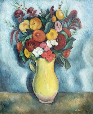 Jerzy Ascher (1884 Warszawa - 1943 deportowany)	Kwiaty