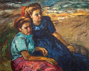 Maurice Vagh-Weinmann (1899 Budapeszt – 1986 tamże)	Dwie kobiety na plaży