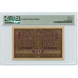 10 poľských mariek 1916 - Všeobecné - Séria A 7588380 PMG 35 EPQ