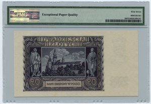 20 Gold 1940 - Serie A 8041767 - PMG 67 EPQ - 2ga max note