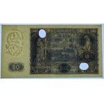20 złotych 1936 skasowany - PMG 64