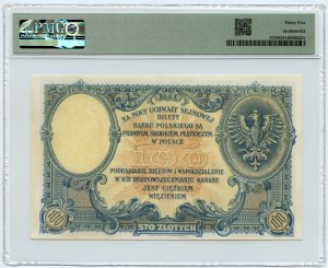 100 Zloty 1919 - S.A. Serie. 8153211 - PMG 35