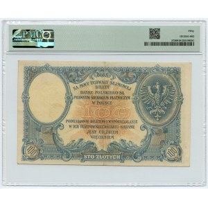 100 złotych 1919 - seria S.C. - PMG 50