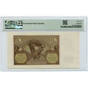 10 zlotých 1940 - série K 2218152 - PMG 65 EPQ