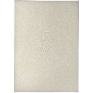 PWPW Blatt Papier mit Wasserzeichen - Paderewski -