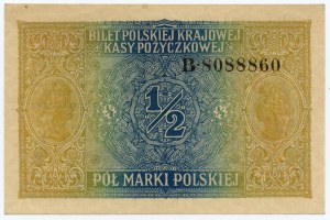 1/2 marca polacca 1916 - Serie generale B 8088860