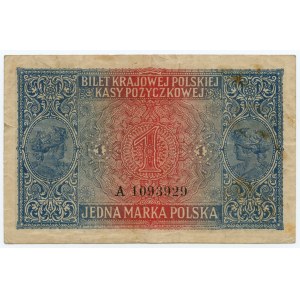 1 marka polska 1916 - jenerał seria A 1093929