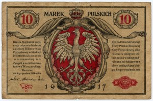 20 Polish marks 1916 - General Series A 0578188