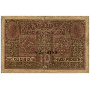 20 polnische Mark 1916 - Allgemeine Serie A 0578188