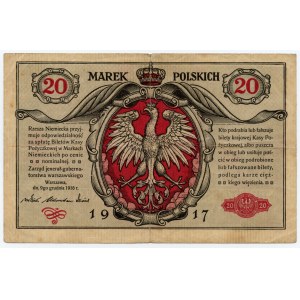 20 polnische Marken 1916 - jenerał Serie A 5129822