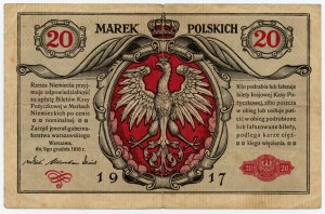 20 marek polskich 1916 - jenerał seria A 5129822