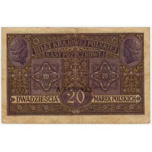 20 polských marek 1916 - jenerał série A 5129822