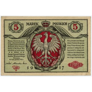 5 polnische Marken 1916 - Allgemeine Serie A 9199301