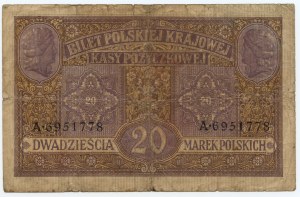 20 Polish marks 1916 - series A 6951778