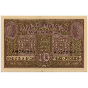 10 marchi polacchi 1916 - Serie A 5753320