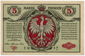 5 marchi polacchi 1916 - Serie B 1339078