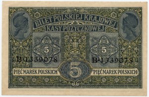 5 marek polskich 1916 - seria B 1339078
