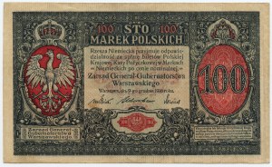 100 Polnische Mark 1916 - Allgemeine Serie A 1641395