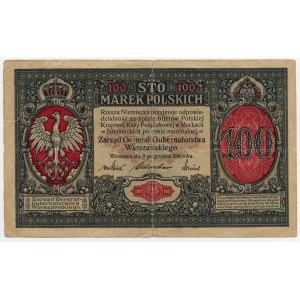 100 marks polonais 1916 - Série générale A 3134381