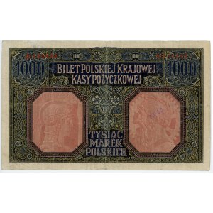 1.000 Polnische Mark 1916 - Serie A 134845