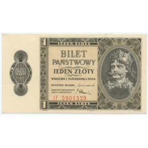 1 zlotý 1938 - IF séria 5901329