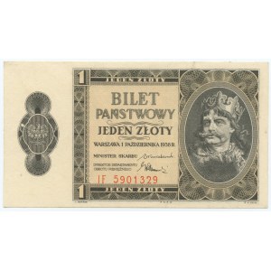 1 zloty 1938 - IF series 5901329