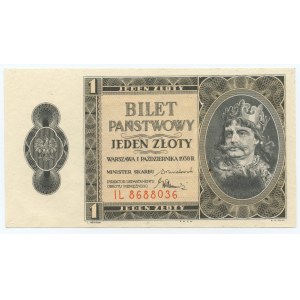 1 zlotý 1938 - série IL 8688036