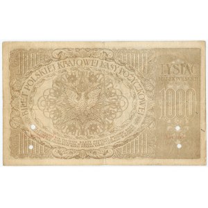 1 000 polských marek 1919 - Série A č. 203537* - FALEŠNÉ
