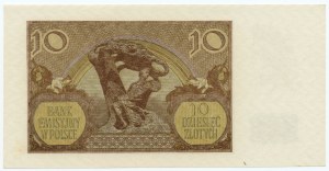 10 zloty 1940 - Série J 2152319