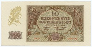 10 złotych 1940 - seria H 9556709