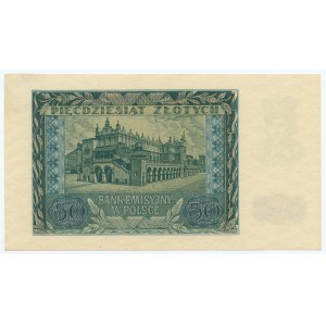 50 złotych 1940 - seria A 0487595