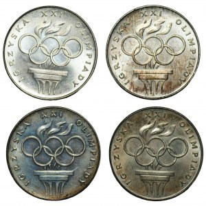 200 złotych 1976 - Olimpiada zestaw 4 sztuk monet