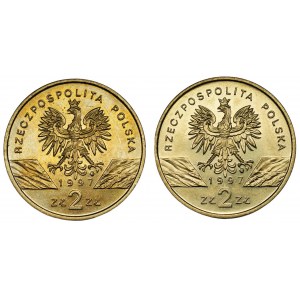 2 Gold 1997 - Hornbill Deer - sada 2 kusov