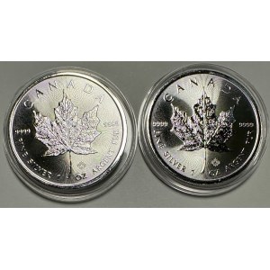 CANADA - $5 2022 - Lot de 2 pièces